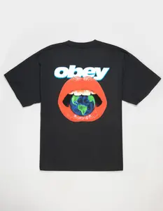 OBEY Lips Mens Tee OBEY Lips Mens Tee