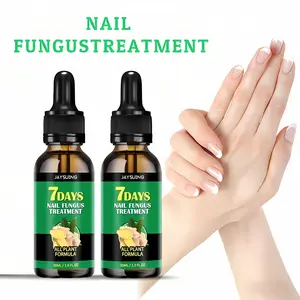 Ginger Nail Treatment Oil Natural Repair with Tea Tree Oil Vitamin E & Herbal Extracts for Onychomycosis Paronychia Nail Damage & Cuticle Health Daily Care Plant Formula