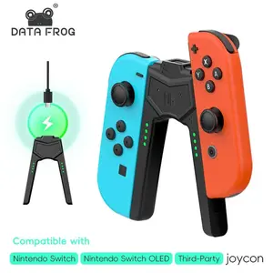 DATA Switch Charging Grip for Joycon Handle Charging Bracket for Nintendo Switch/Switch Lite/Switch OLED Accessories