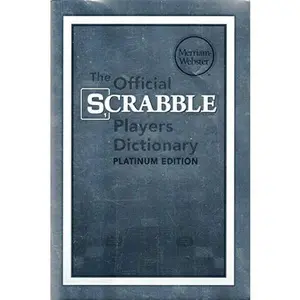 USED Book - The Official Scrabble Players Dictionary (5th Edition -2014) Platinum Edition (Paperback) - english