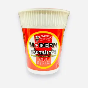 Acecook Modern Shrimp Instant Noodle Cups 67g (Mì Modern Lẩu Thái Tôm)