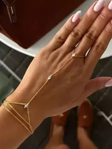 Elegant Multilayer Rhinestone Bracelet, Double Layered Bracelets, Long Graceful Design, Fairy Tale Style Accessory, Perfect for Women and Girls, Stackable Bracelets