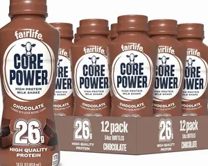 Core Power Protein Shake, Vanilla, 26g Bottle, 14oz, 12 Pack
