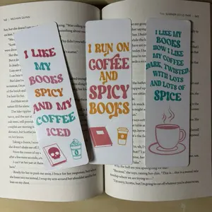 Spicy Lot Bookmark | Book Lover Bookmark | Bookish Gifts | Romance Reader | Laminated Bookmark | Bookmark Bundle | Booktok | Smut Bookmark