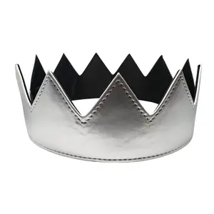 Silver Leather Crown