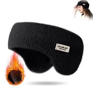 Christmas Soft Stretchy Women's Headbands, Cozy Ear Warmers for Cold Weather, Stylish Hair Accessories for Everyday & Formal Wear