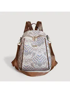 Women's New Chinese Fashion Backpack 2026 Designer Style Ancient Style Travel Rucksack