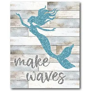 Courtside Market Make Waves 16x20 Canvas Wall Art