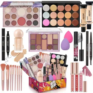 Makeup Kit  Women Teens Full Kit Makeup Set  Teenagers Eyeshadow Palette Foundation Makeup Kits  Teen Girls Makeup Gift Sets  Women Christmas Teens