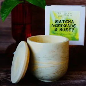 Matcha Lemonade & Honey Concrete Candle