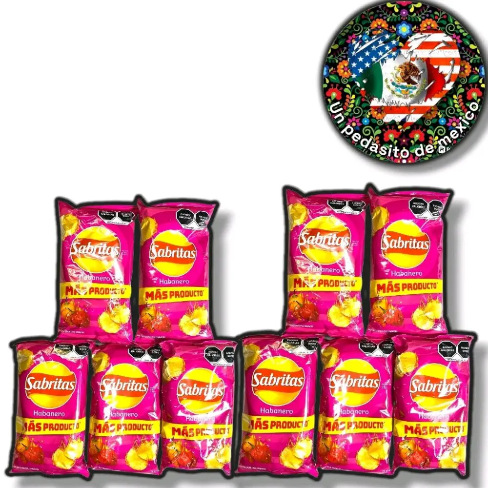 10 Pack Sabritas Habanero