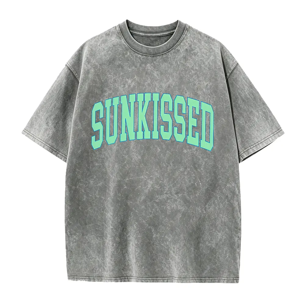 Sunkissed Beach Shirt, Cute Summer Shirt, Oversized Beach Tee, Swimsuit Cover Shirt, Summer Time Tshirt for Women