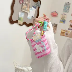 For Beats Studio Buds/Buds+ Animal Leather Earphone Protective Case Designed For Boys and girls With Lanyard or Hook