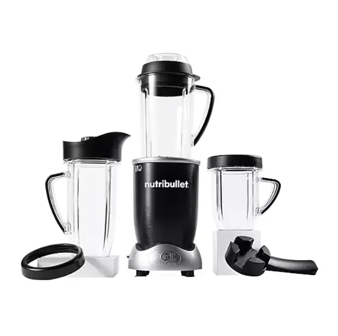 Nutribullet Rx Blender, Hot and Cold Blender, 1700W, 45oz Pitcher 30oz Cup, Extractor Blade, Soups, Hot Liquids, and Sauces, Black