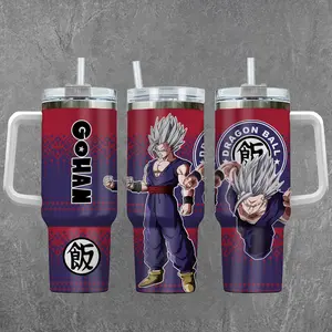 [Dragon Ball] Gohan Beast 20oz & 40oz Tumbler With Handle – Anime Gaming Stainless Steel Cup, Insulated Iced Coffee Mug, Aesthetic Design, Trendy Drinkware, Daily Use, Gift Idea, Fan Favorite, Gift For Otaku & Anime Fans