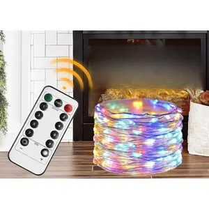 Giigle Gift Christmas Rattan Light Strip with Multiple Lighting Effects Remote Control, Gift Only