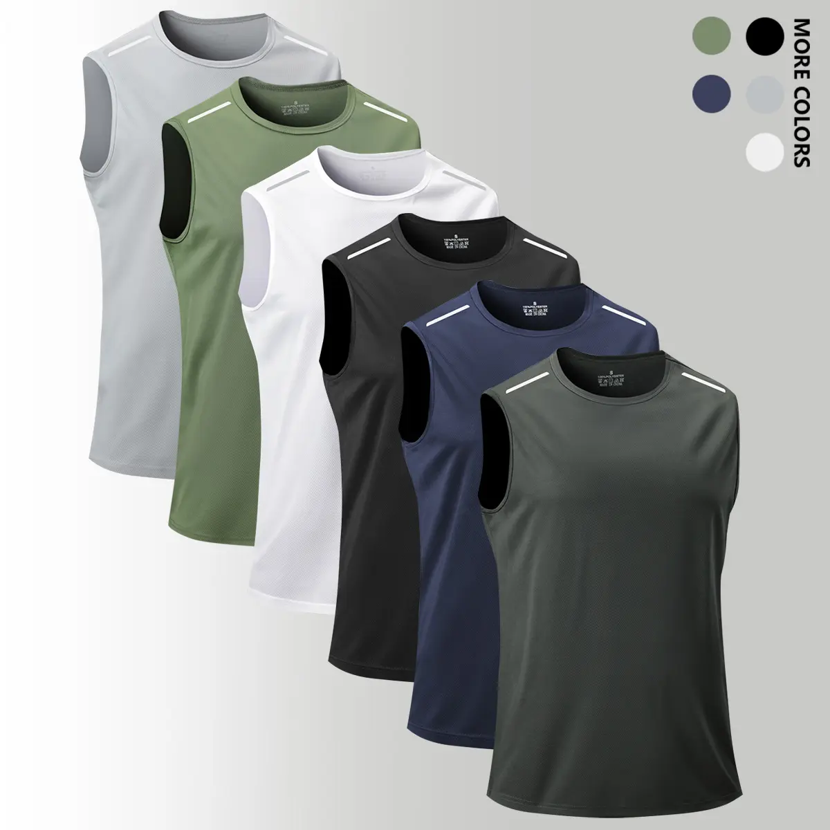 ZD2501 - Dark Gray + Navy Blue + Black + White + G