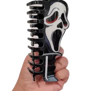 Ghost Face Horror Hairclip