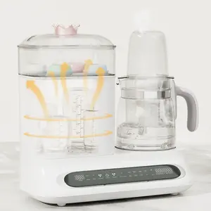 Yunbaby Baby Bottle Warmer & Steamer, 44oz Formula Kettle with Drying & Steam, Multi-Function Bottle Warmer for Breastmilk, Food & Baby Essentials