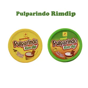 Pulparindo RIM DIP Mango Or Tamrind Flavor By De La Rosa Mexican Snacks 250g