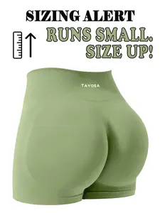 Women's Seamless High Elastic Breathable Comfort Yoga Running Shorts, Anti-Marking Design, Perfect for Gym & Daily Wear