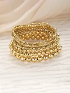 7-Piece Bead Bracelet Set, Stackable Multifunctional Boho Design, Perfect for Casual & Stylish Looks, Ideal Gift Choice, Bangles Bracelets Set