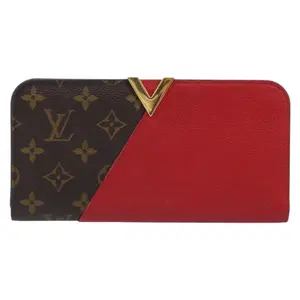 Pre-owned Louis Vuitton FINAL SALE Small Leather Goods Monogram Monogram Kimono Wallet