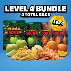 Final Boss Sour - Level 4 Bundle (Oranges & Apples) (4-Pack)
