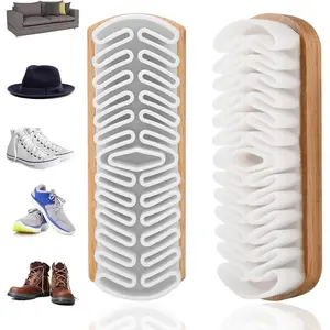 Suede Brush Crepe Suede Shoe Brush Crafted with Natural Crepe Rubber Nubuck & Suede Shoe Cleaner Kit for Dress Jackets Couch Sneakers Shoes and Boot Care