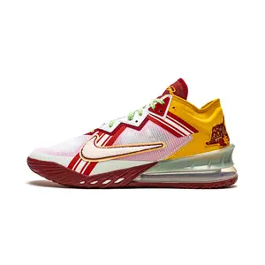 LeBron 18 Low "Mimi Plange Higher Learning" CV7562 102