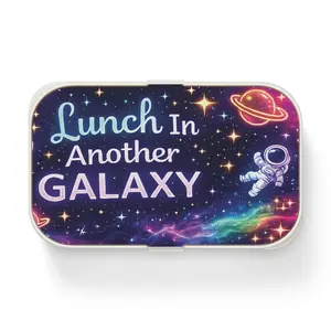 Galaxy Bento Box — "Lunch In Another Galaxy" Astronaut Lunchbox for Kids & Space Lovers