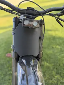 Talaria XXX Pro Front Plate – 3D Printed PETG Carbon Fiber – Easy Install with Zip Ties