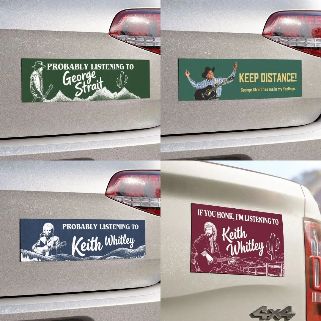 Country Music Legend Car Magnet, Country Music Magnet, Country Music Lover Magnet, The Perfect Gift For Fans