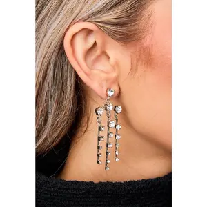 Dolly Statement Earring - Silver