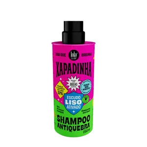 Lola From Rio Xapadinha Anti-Breakage Shampoo for Straight or Straightened Hair, Thermal protecton, Fiber Alignment, Shine, Frizz Reduction 8.45 Fl Oz