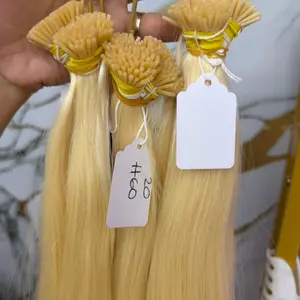 H60  rubio itips human hair extensions