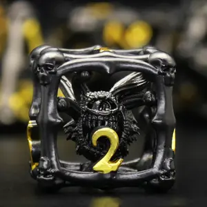 Beholder Dice Set DND, Dragon Eye Dice, 7PC Set Polyhedral Dice for Dungeons n Dragons Dice, RPG Dice, Eye Monster D&D Dice Gift