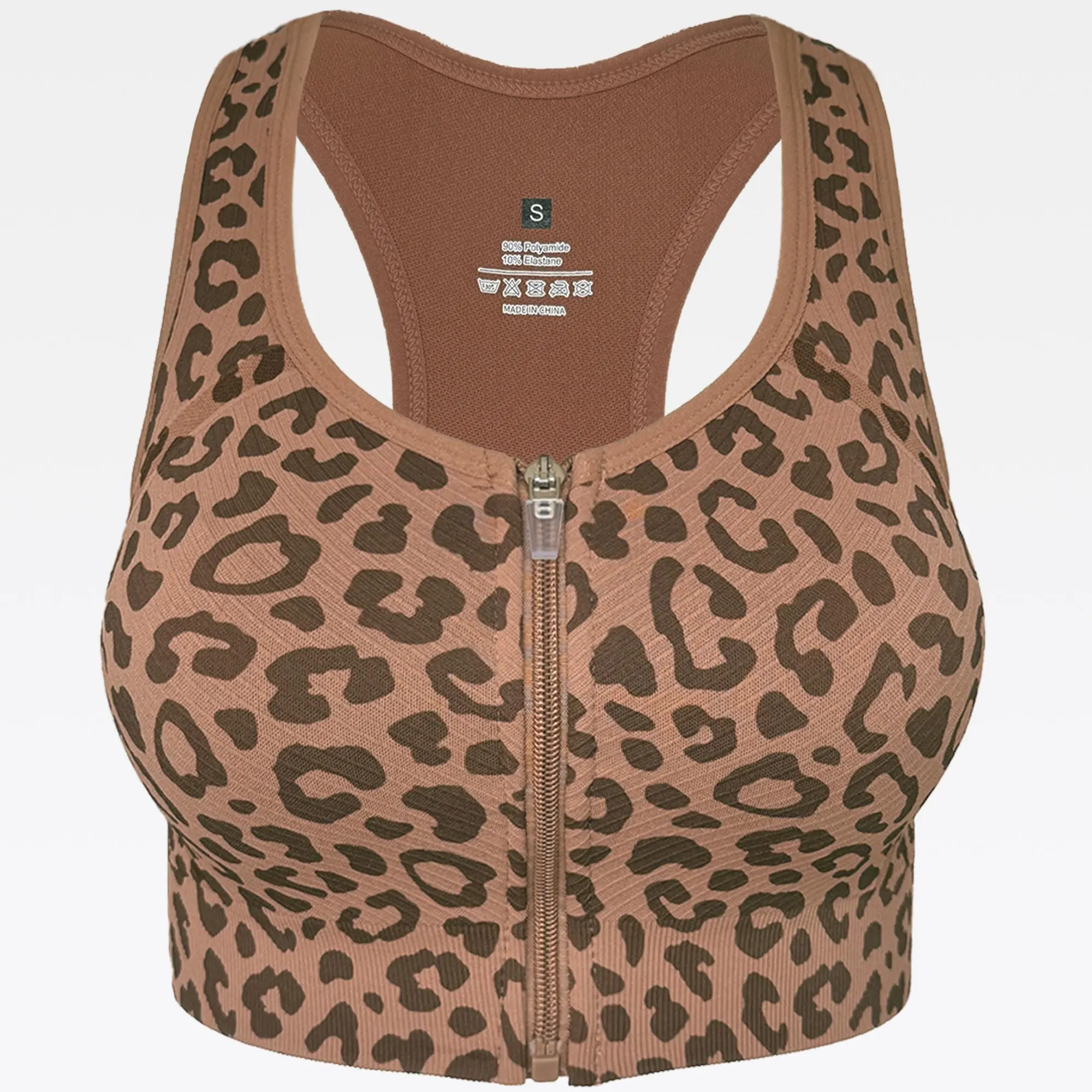 26039-Brown leopard print