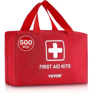 Summervibes VEVOR Survival First Aid Kit, 250 Pieces, 600D Nylon Trauma First Aid Bag, Survival Gear and Equipment, Emergency Kits, for Men Women Camping, Boat, Earthquake, Hiking, Hunting, and Outdoor AdventureVEVOR Super Brand Day