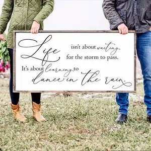 Get  And Stay Awhile Sign Glossy Paper Farmhouse Style Boho Decor Inches Premium Quality Wall Art For Living Room Or Family Room Housewarming Gift
