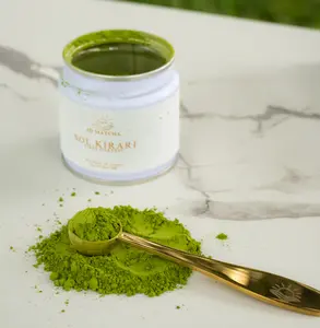 Sol Kirari, Single-cultivar Kirari 31 Matcha Powder 30g - First Harvest from a Small Farm in Yame, Japan - 100% Japanese Green Tea for Usucha and Lattes