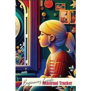 USED Book - Menstrual Tracker: Educational Beginners Guide for Young Girls and Teens | Self-Care & Natural Relief for Menstrual Cycle Symptoms | Monthly Symptom ... | 3-Year Undated Period Tracker Journal | #5 by BK Power (Paperback) - english
