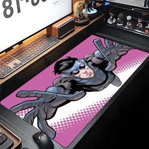 Cool Invincible Mouse Pad Gaming Locking Edge Big Computer Gamer Large Rubber Art Mousepad Laptop Desk Mat