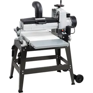 VEVOR 10 Benchtop Drum Sander, 1HP 1725RPM Dual Motor Drum Sander for Woodworking - Variable Speed Conveyor Belt 4 Dust Collection Port for Cabinet Making Furniture FinishingVEVOR Super Brand Day