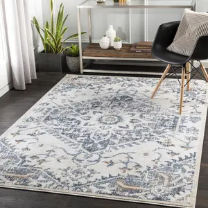 Livabliss St Tropez Traditional Machine-Woven Rug, High-Traffic Medium-Pile Carpet for Creating a Statement Look
