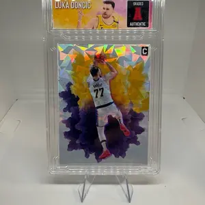 Luka Doncic Custom Slab Color Splash Card