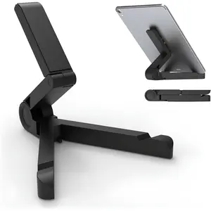 Adjustable Tablet Stand for Portable Monitor Foldable Tablet Holder for Desk, Multi-Angle Viewing Stand for Tablets & Portable Screens, Stable Desktop Mount for Office, Home, Video Calls, Reading, Gaming & Productivity