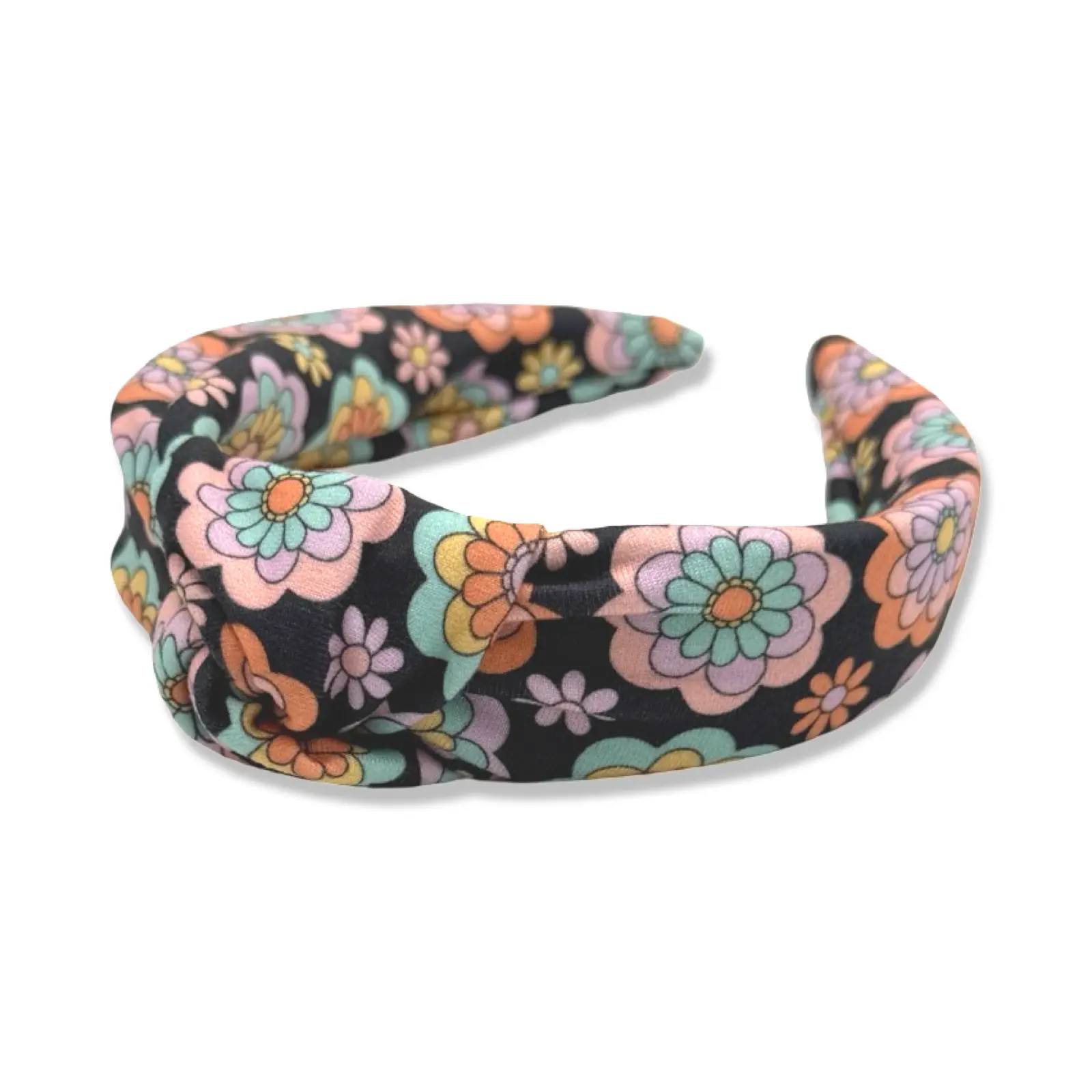 Electric Floral Hard Headband