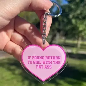 1pcs Acrylic Funny Keychain Return To The Girl