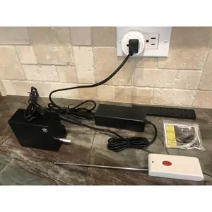 212 MAIN Deluxe Plus Easy Out Single Latch Model Pet Door Opener, Wi-Fi Smart Control, Remote Control, AC Power Outlet Compatible